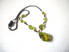 Lucite Peridot Hand Crafted Necklace 122420