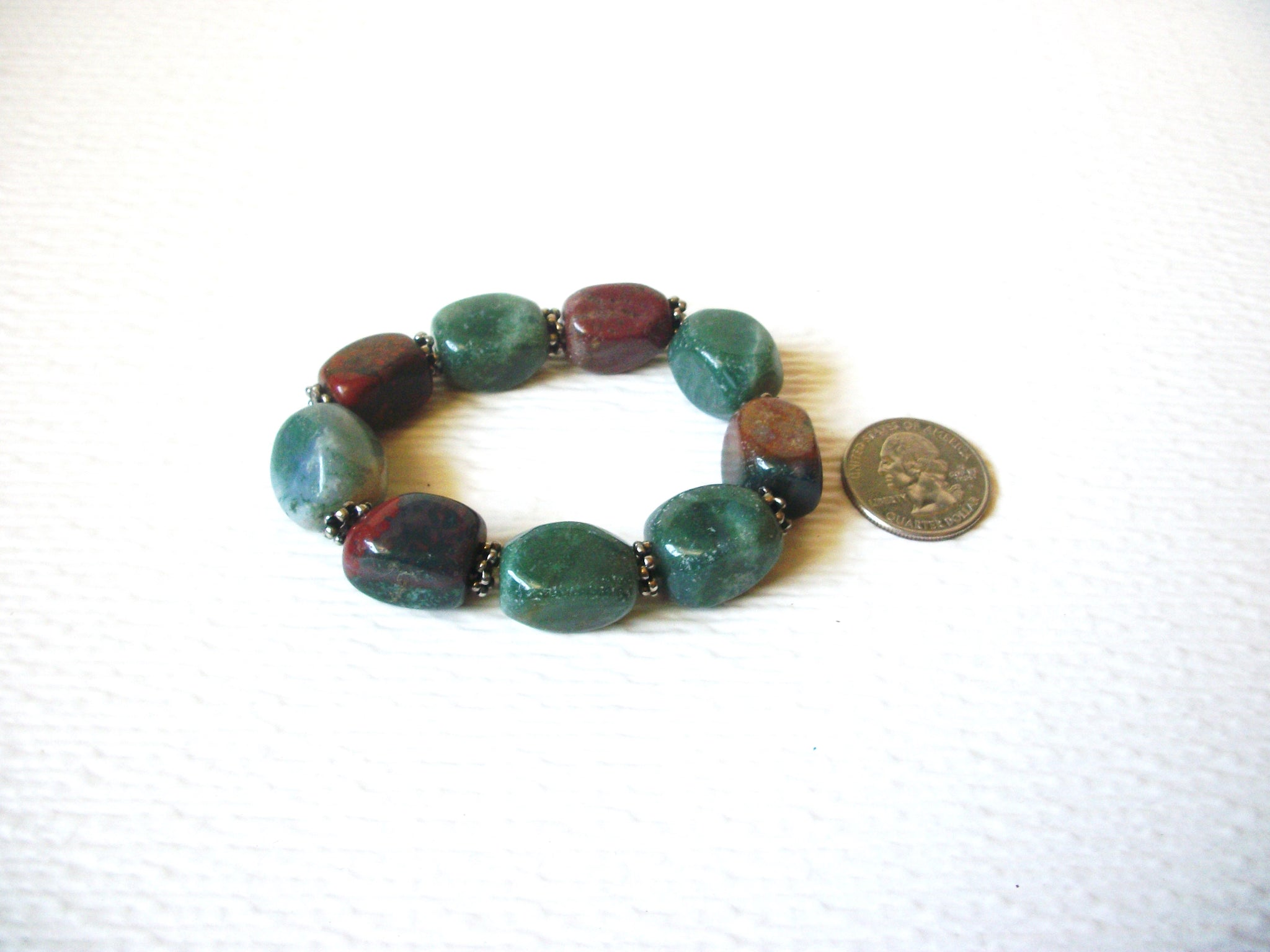 Hand Made Aventurine Natural Gem Stones Bracelet 122820
