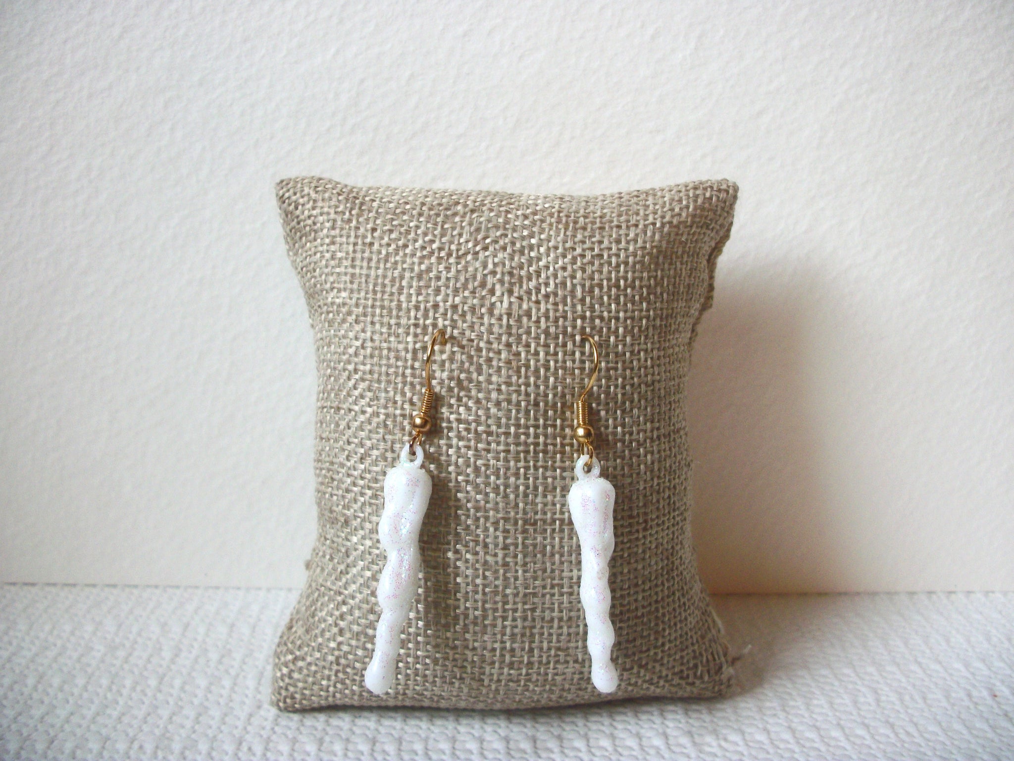 Retro Glitter Ice Cycle Dangle Earrings 101720