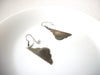 Vintage Mexico Alpaca Shell Earrings 101720