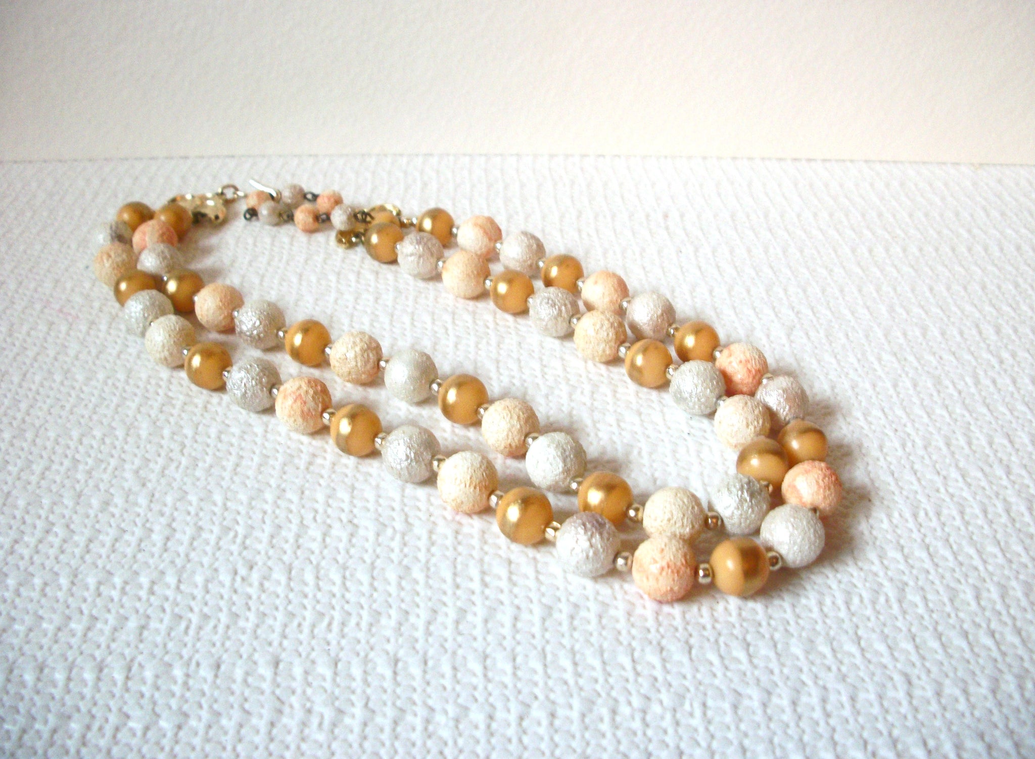 Vintage 1950s Sugar Beads Necklace 101720