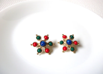 Vintage SARAH COVENTRY Colorful Ornate Earrings 101820