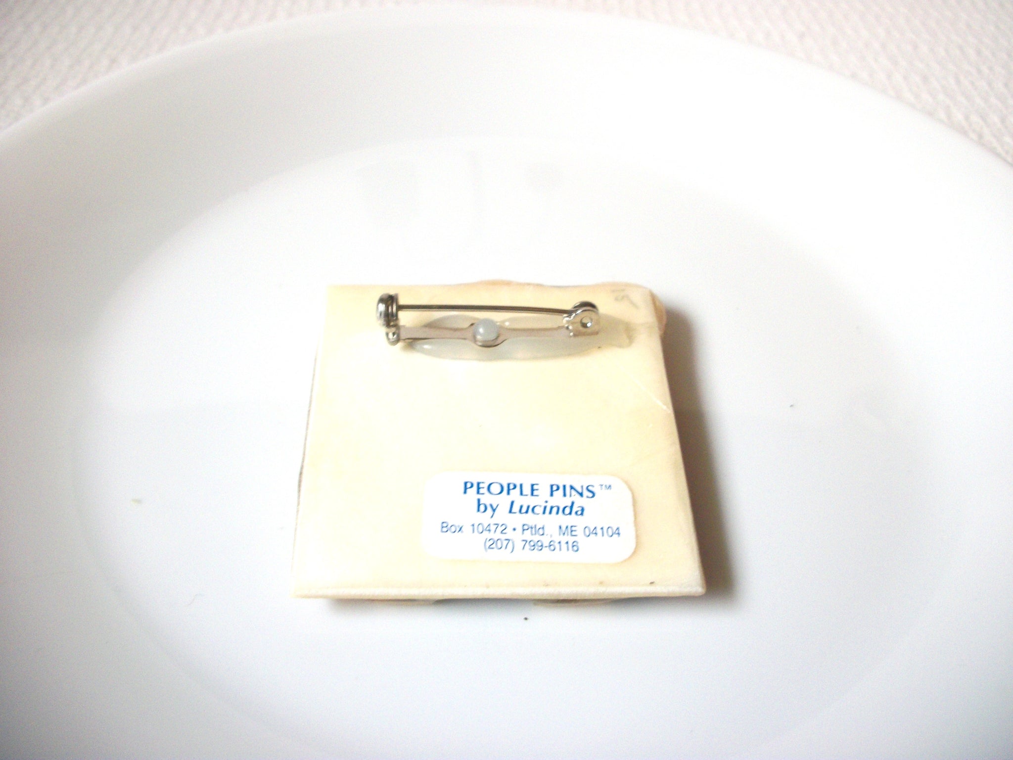 Vintage Lucinda Little People Pin, Lucinda Heart Pins 101920