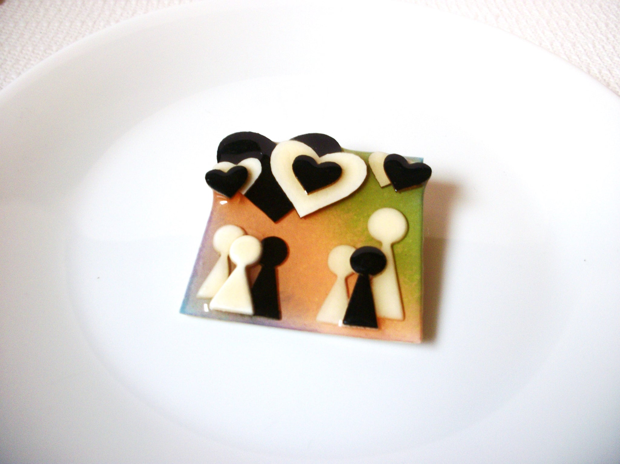 Vintage Lucinda Little People Heart Pins 101920