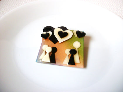 Vintage Lucinda Little People Heart Pins 101920