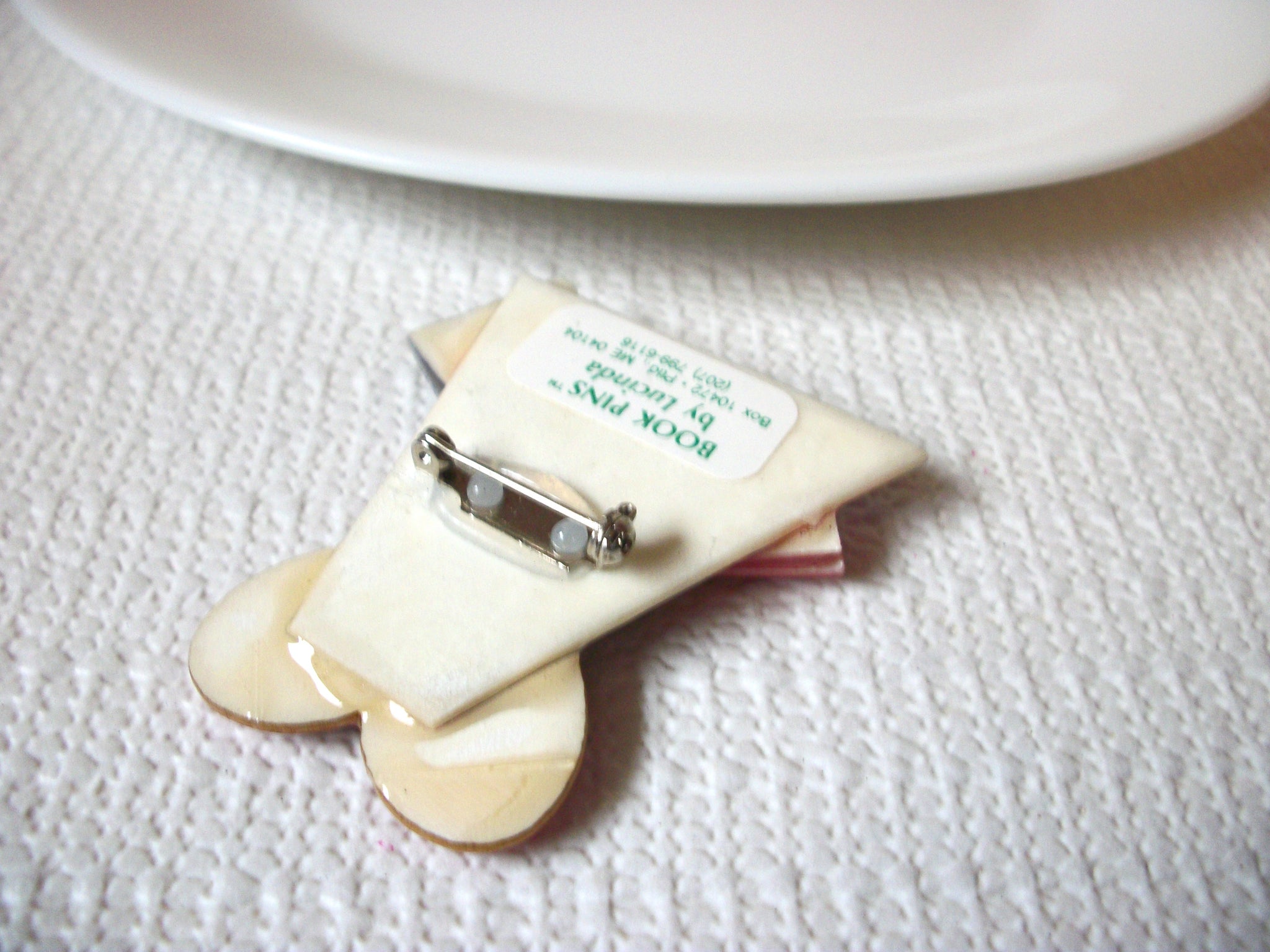 Vintage Lucinda Pins, Book Pins By Lucinda 102020