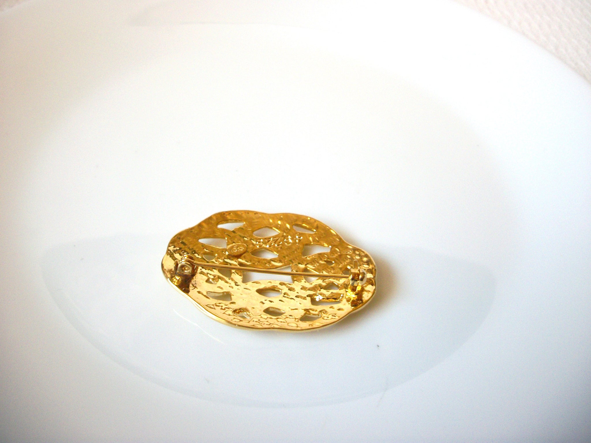 Gold Toned Celtic Knot Pin 71218S