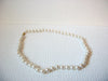 Vintage Glass Pearl Necklace 71218S