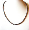TRIFARI Black Silver Necklace 71218D