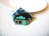 Vintage House Pin By Lucinda Pretty Blues House Pin 71218D
