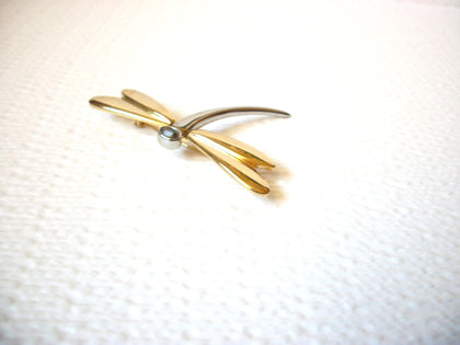 LC Two Tone Dragonfly Brooch Pin 102020