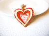 Vintage Lucinda Heart Pin, Designs By Lucinda Pins 102020