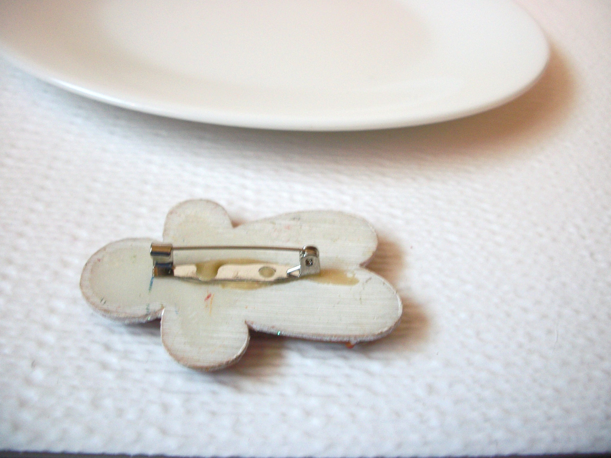 Vintage Gingerbread Man Brooch Pin 102120