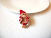 Vintage Christmas Pig Brooch Pin 102120