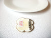 Vintage Lucinda House Pins, Sparkling Golden Tree Trellis Birds House Pins 102220