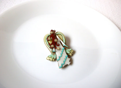 Lucinda Handcrafted Artisan Brooch Pin By Lucinda Earthy Mystical Angel 102220