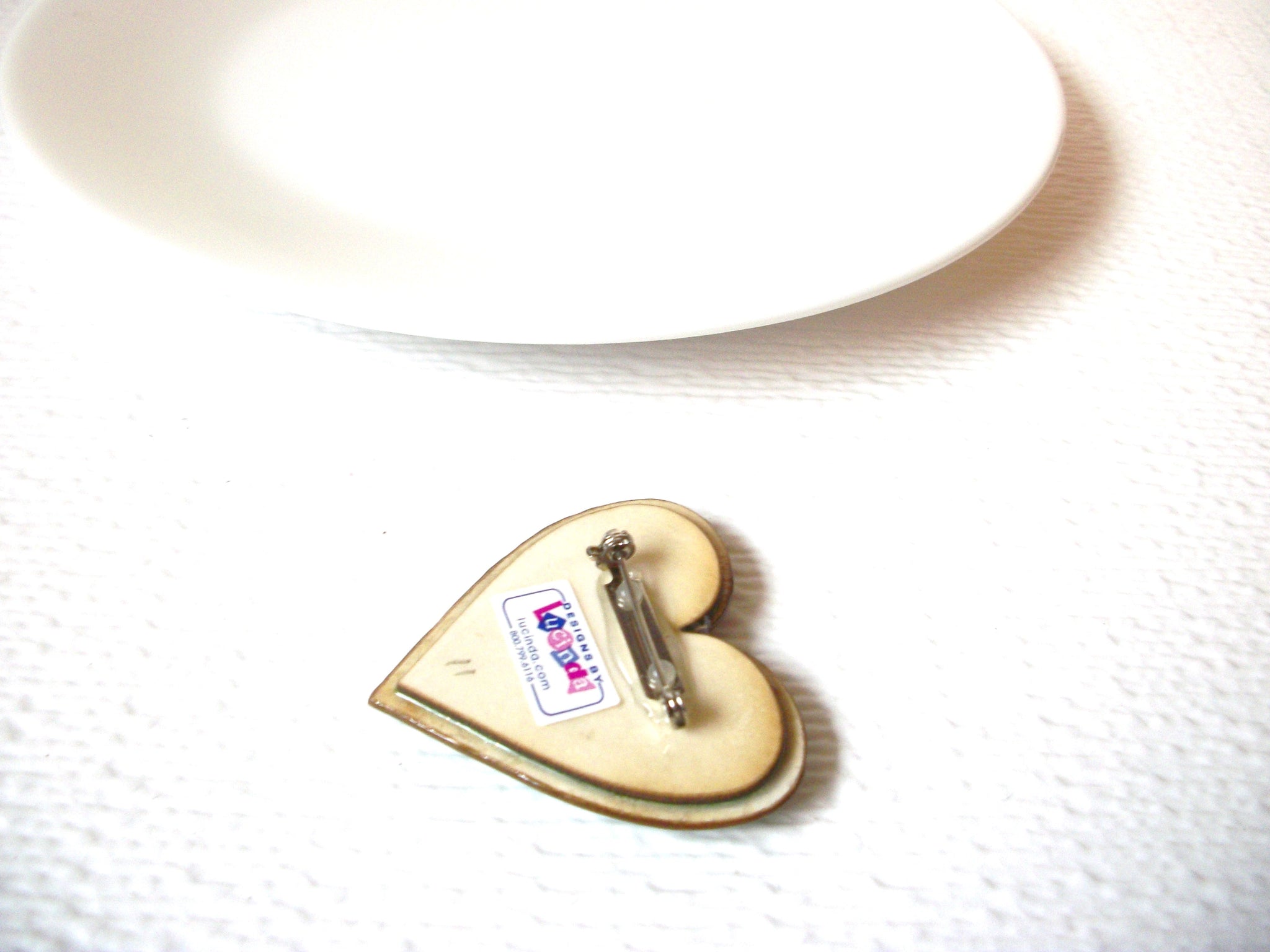 Rare Lucinda St Patrick`s Day, Irish Heart Love Lucinda House Pins 102220
