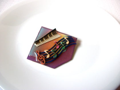 Vintage Lucinda Music Pins, Key Board Music Notes Lucinda Pins 102320  O