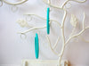 Susan Heavenly Turquoise Big Hoop Earrings, Acetate Earrings, Resin Earrings, Acrylic, Statement Earrings S14