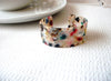 Ally Marble Cuff Bracelet, Simple Minimalist Tortoise Bracelet, Tortoiseshell Cuff, Tortoise Shell Cuff Bangle, Acetate Cuff S20