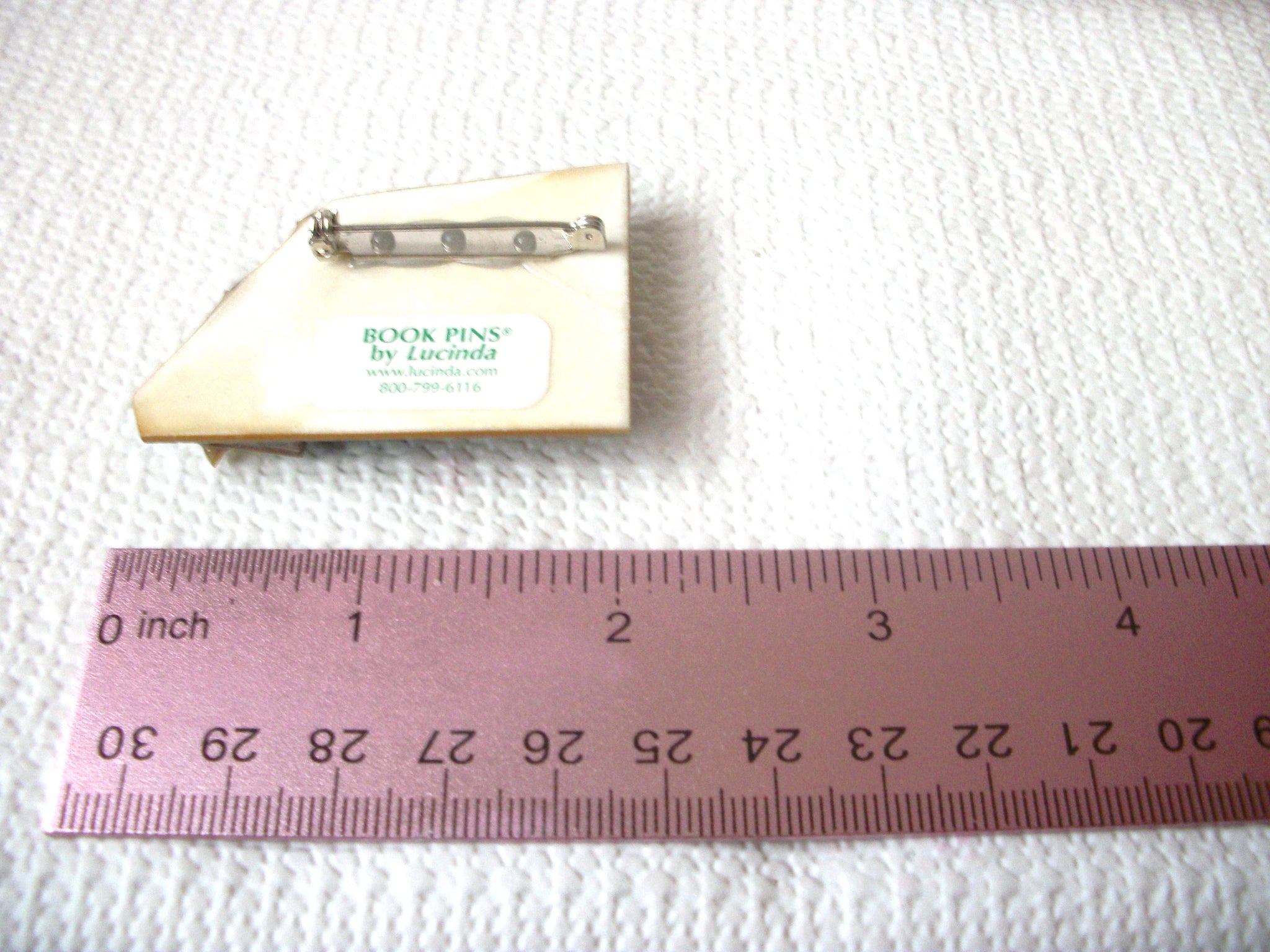 RARE Lucinda Book Pins 3D Effect Pins By Lucinda Hand made Lucinda Book Pins 71816