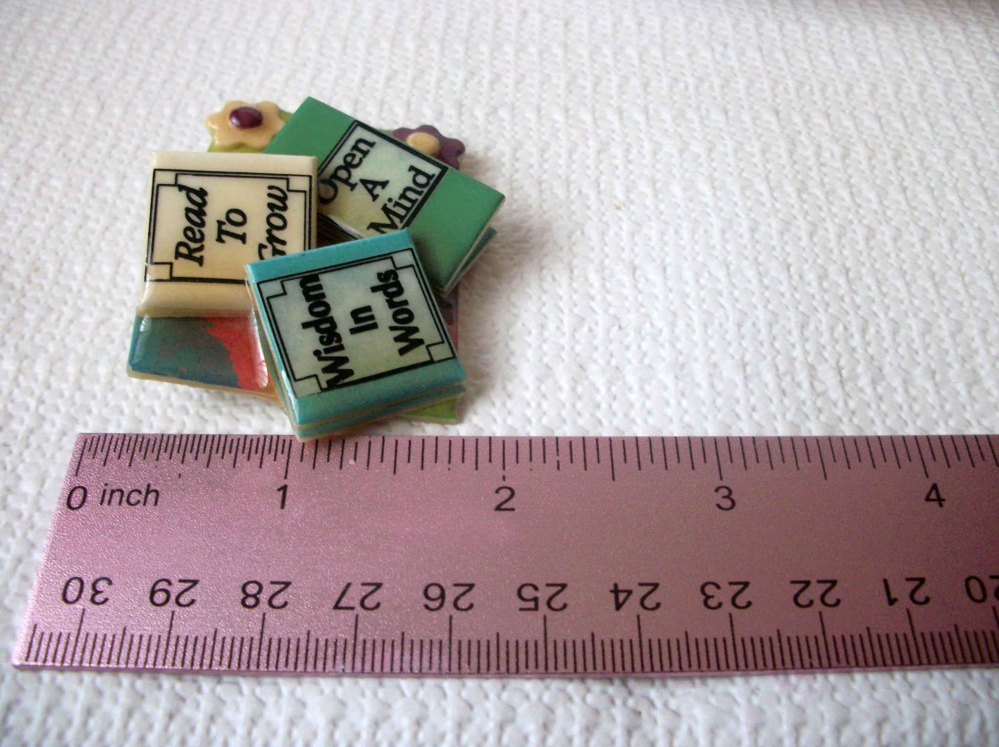RARE Lucinda Book Pins 3D Effect Pins By Lucinda 71816