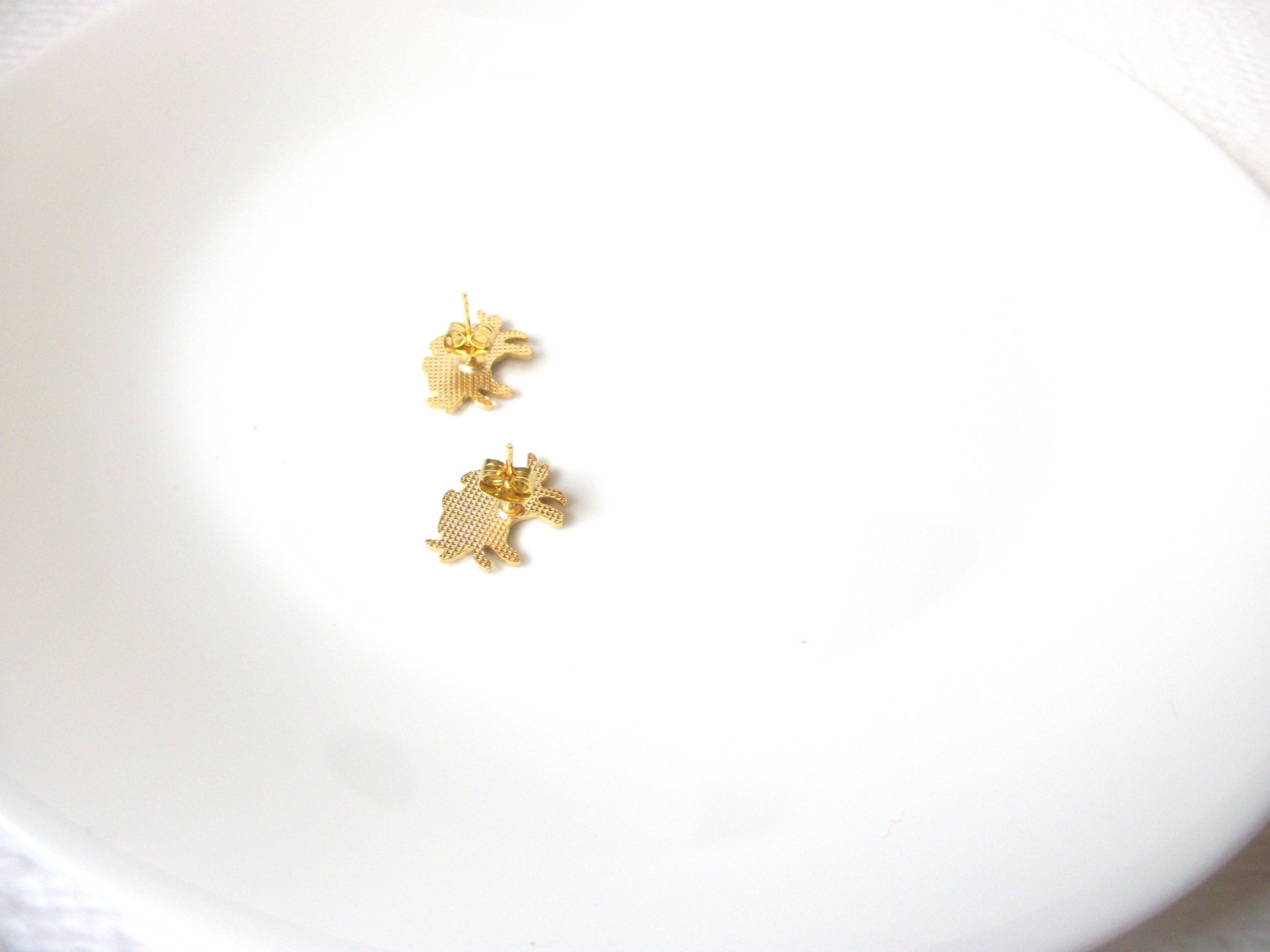 Smaller Crab Cloisonne Earrings 102720