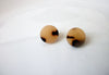 Minimalist Tortoiseshell Small Stud Earrings, Tortoise Shell Earrings, Acetate Earrings, Tortoise Earrings, Resin Stud Earrings S30B