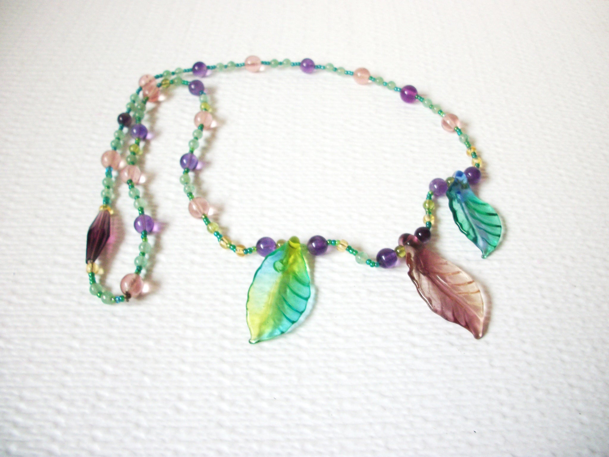 Hand Made Czech Glass Necklace 102820