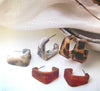 Klara Amber Tortoise Earrings, Tortoise Shell Earrings, Tortoise Statement Earrings, Acetate Earrings, Lightweight Resin Earrings S32