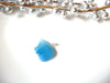 Native American Zuni Blue Agate Pendant 110120