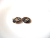 Vintage Copper Snail Earrings 110420