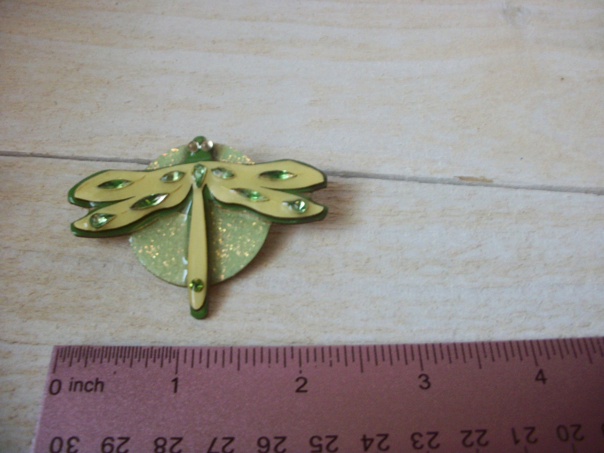 RARE Lucinda Pins, Dragonfly Brooch Pins, Designs By Lucinda, Insect Brooch Pins, Rhinestones Brooch Pins 113016
