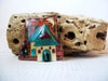 Lucinda House Pins Christmas Glitter Calm Night 72116A
