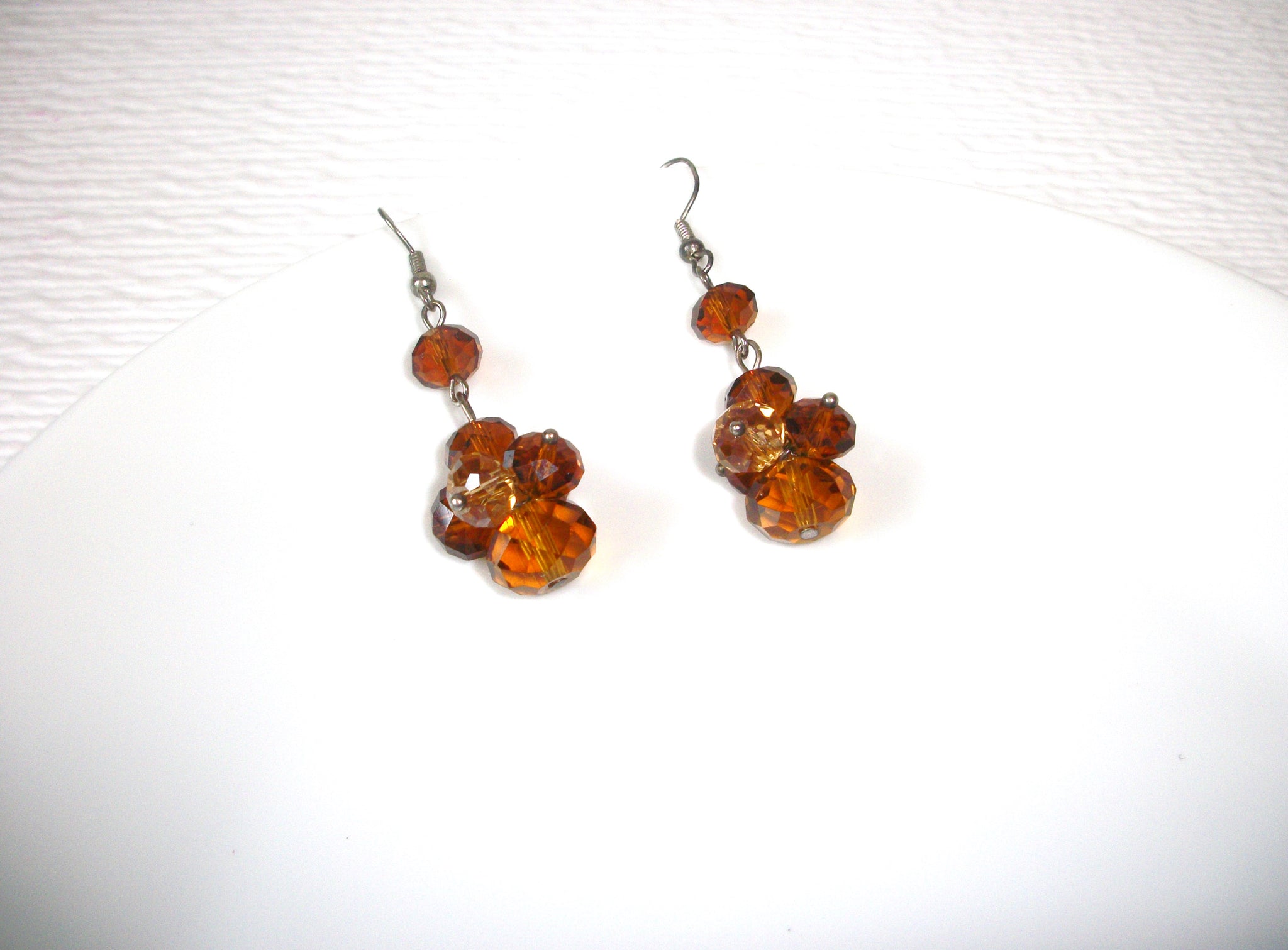 Topaz Czech Glass Earrings 110520