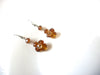 Topaz Czech Glass Earrings 110520