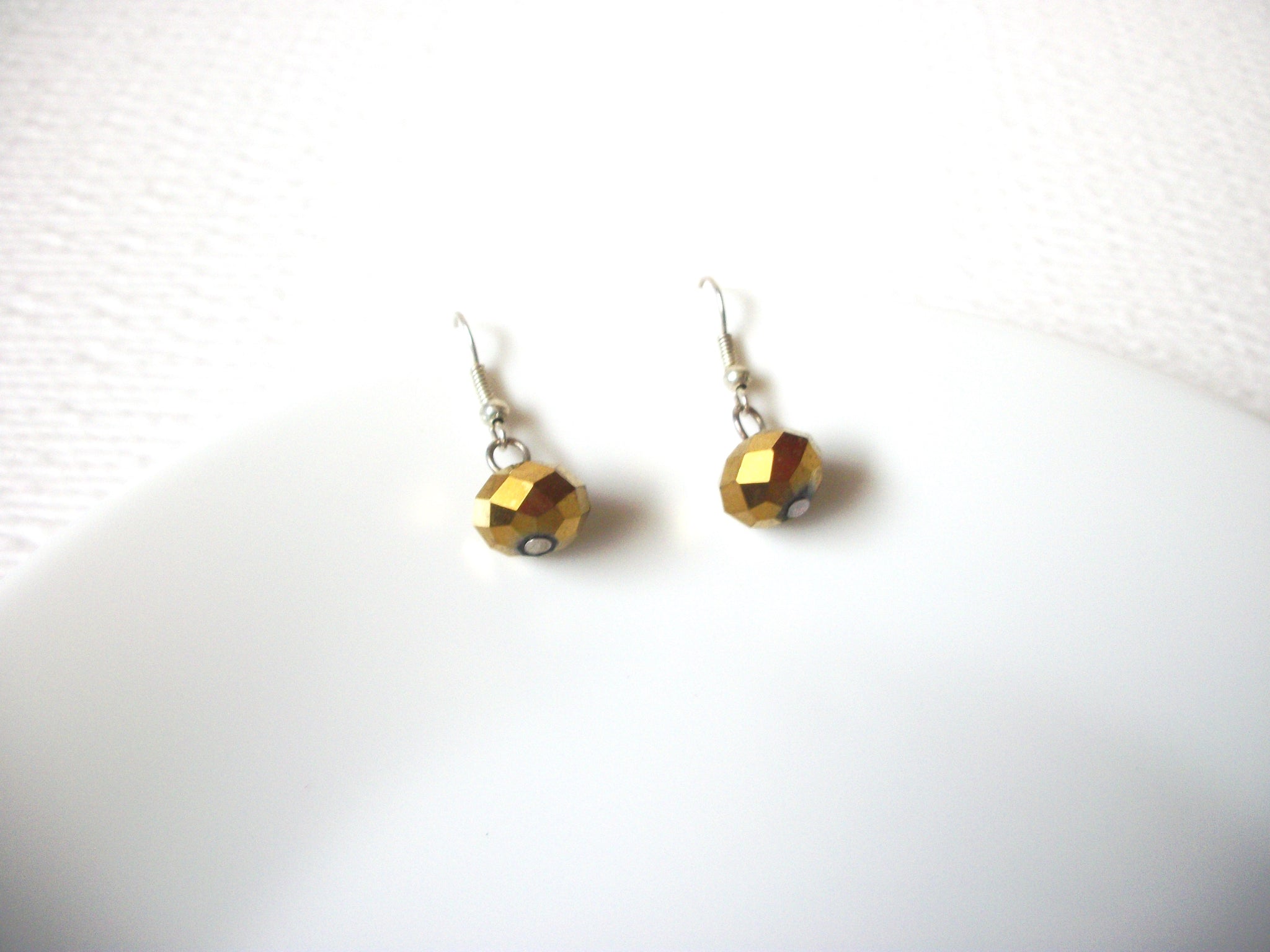 Vintage Czech Glass Earrings 110520