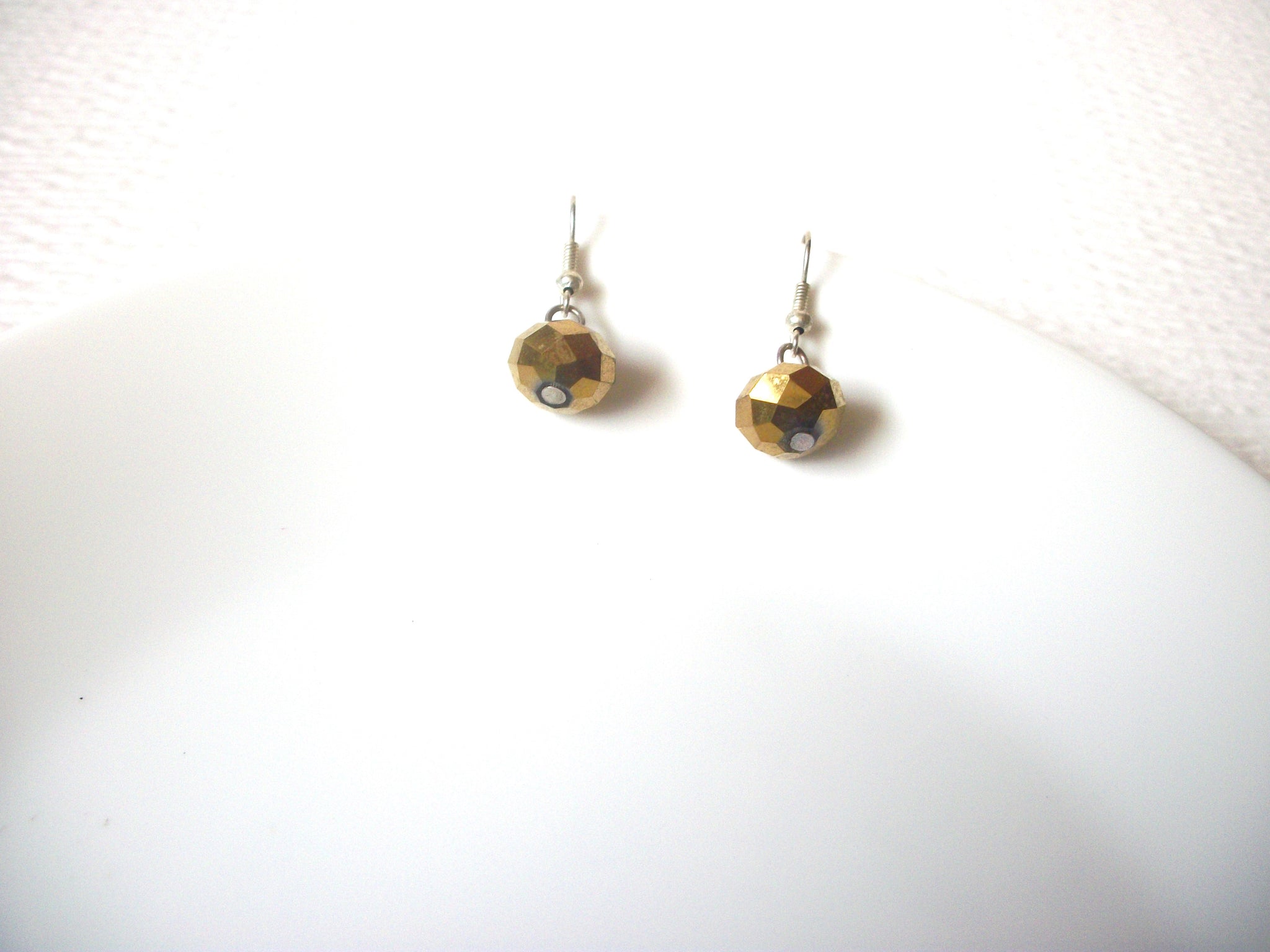 Vintage Czech Glass Earrings 110520