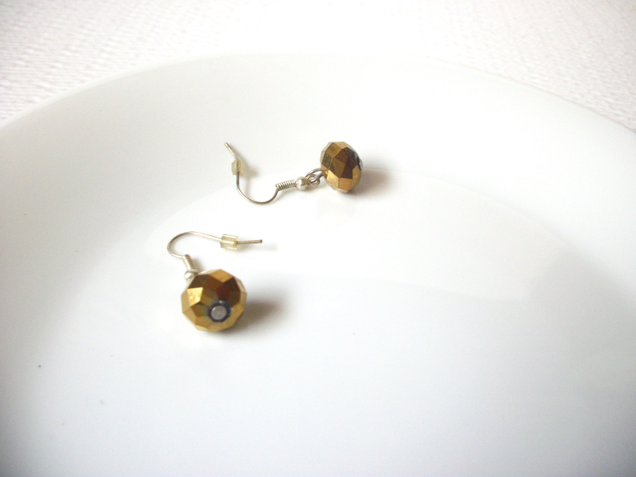 Vintage Czech Glass Earrings 110520