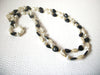 Vintage Lucite Faux Pearls Necklace 110720
