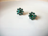 Vintage 1940s Emerald Earrings 41420