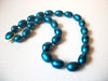 Vintage 1950s HONGKONG Teal Necklace 110820