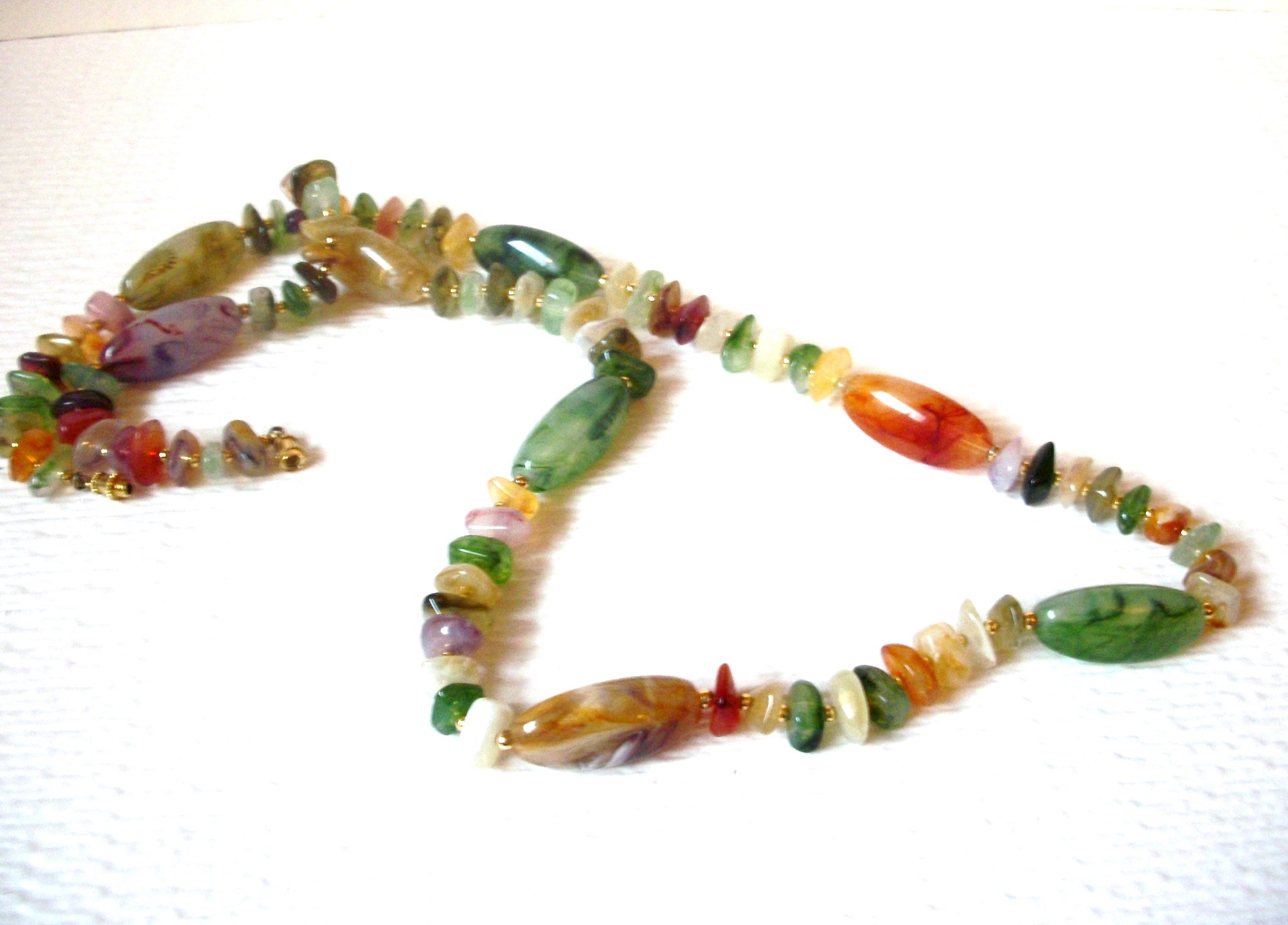 Vintage Lucite Necklace 110720