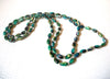 Vintage Lucite Beads Necklace 110720