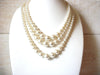 JAPAN Designer 1950s Faux Pearl Necklace 41520