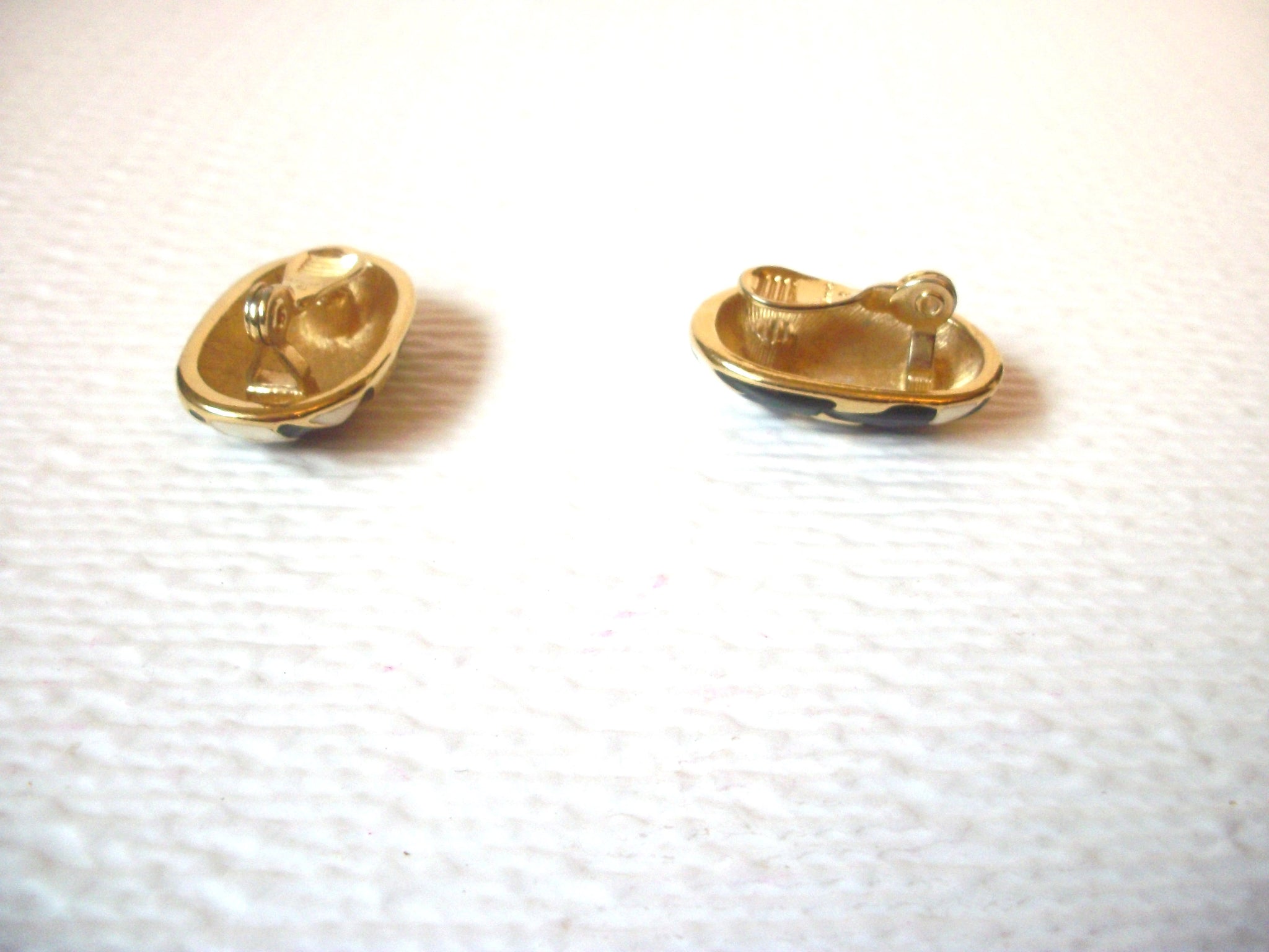 Vintage Oval MONET Earrings 110920