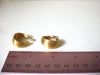Retro Gold Toned Earrings 41720