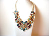 Retro Rhinestones Statement Necklace 110920