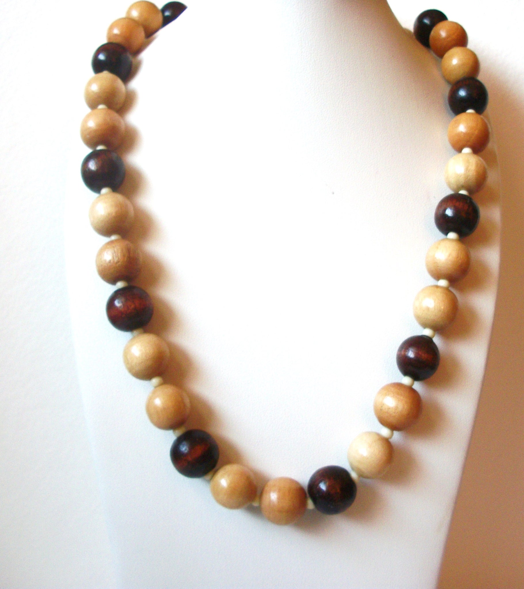 Organic Wood Necklace 110920