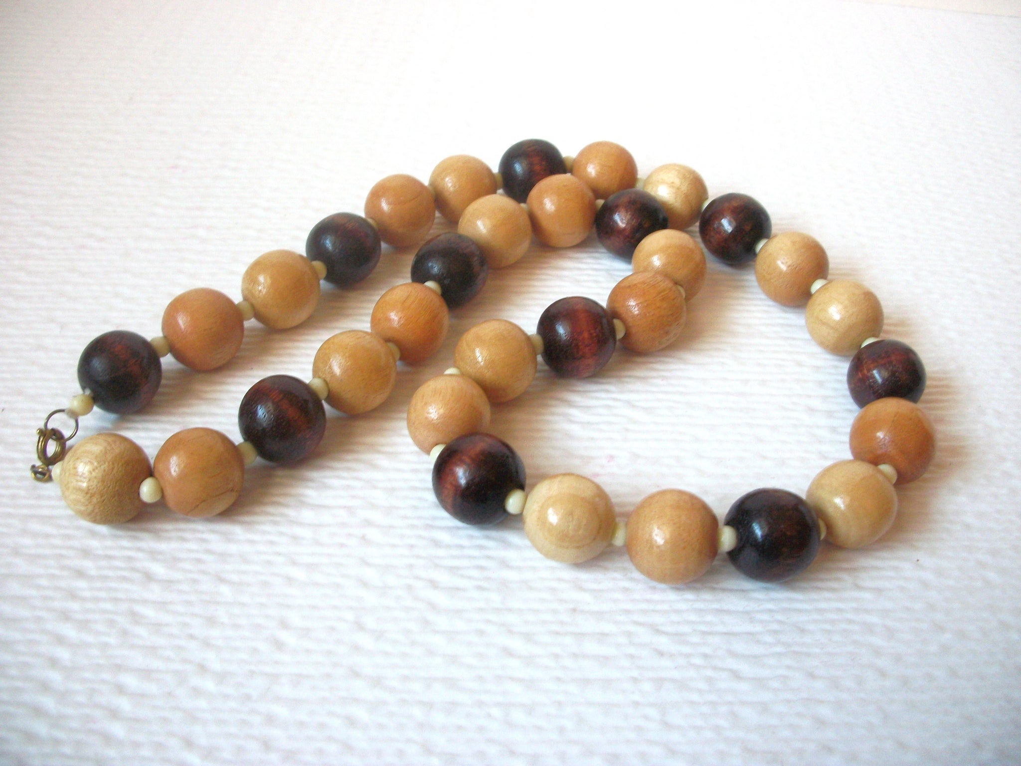 Organic Wood Necklace 110920